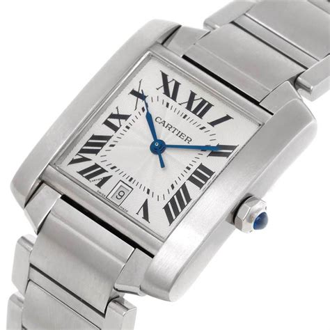 cartier tank francaise men's large.